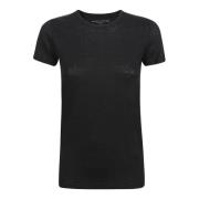 Sort Linned Elastan T-shirts og Polos