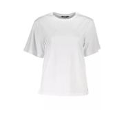 Elegant Slim Fit Trykt T-shirt