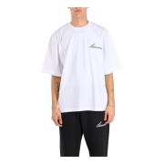 Broderet logo boxy T-shirt