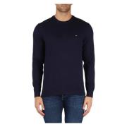 Bomuld og Cashmere Crewneck Sweater