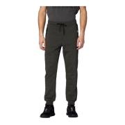 Militærstil Sweatpants Grøn med Mesh og Ripstop