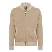 Cashmere Blend Full-Zip Jumper