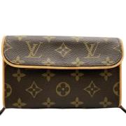 Pre-owned Canvas louis-vuitton-tasker