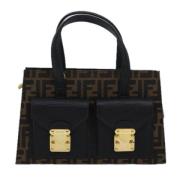 Pre-owned Canvas fendi-tasker