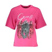 Leopard Print T-Shirt - Pink