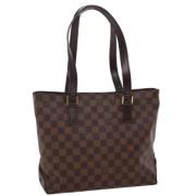 Pre-owned Canvas louis-vuitton-tasker