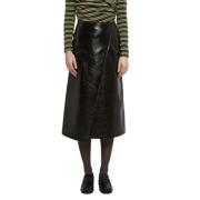 MARTINE VERNIS Midi Nederdel Wrap Stil