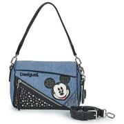 Mickey Denim Skuldertaske Blå