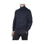 Merinould Dobbelttrådet Turtleneck Sweater