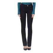 Sort Slim Fit 5-Lomme Jeans