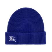 Kashmir Beanie Hat med Pegaso Broderi