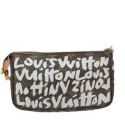 Pre-owned Canvas louis-vuitton-tasker