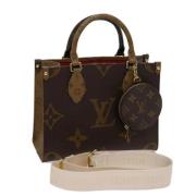 Pre-owned Canvas louis-vuitton-tasker