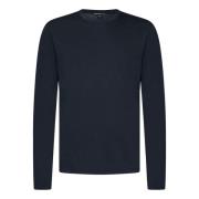 Blå Crew Neck T-shirts og Polos