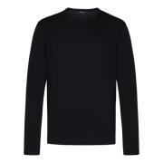 Sort Crew Neck T-shirts og Polos