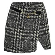 Tweed Wrap Nederdel Prins af Wales