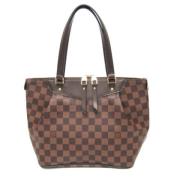 Pre-owned Canvas louis-vuitton-tasker