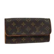 Pre-owned Canvas louis-vuitton-tasker