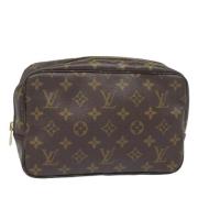 Pre-owned Canvas louis-vuitton-tasker