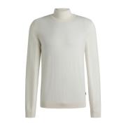 Slim Fit Uld Turtleneck Sweater