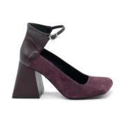 High-Heel Sandal Ming i Bordeaux