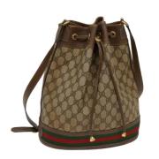 Pre-owned Canvas gucci-tasker