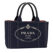 Pre-owned Canvas prada-tasker