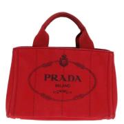 Pre-owned Canvas prada-tasker