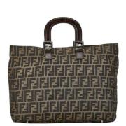 Pre-owned Canvas fendi-tasker