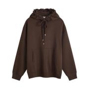 Haxel Hoodie i Choco Brun