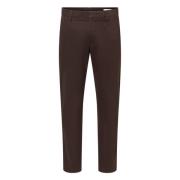 Slim Fit Chino i italiensk bomuld