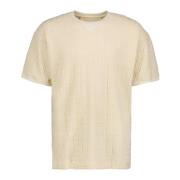 Beige 4G T-shirt Efterår-Vinter Kollektion