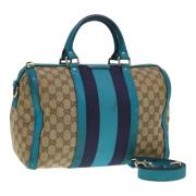 Pre-owned Canvas gucci-tasker