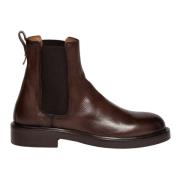 Triple Sole Chelsea Boot i Mørkebrun