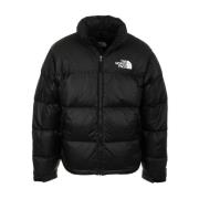 Sort Retro Nuptse Jakke Frakke