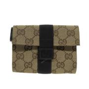 Pre-owned Canvas gucci-tasker