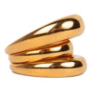 Guld Solar Ring Kuppelformet Design