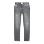 Slim Fit Grå Denim Jeans