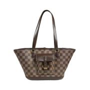 Pre-owned Canvas louis-vuitton-tasker