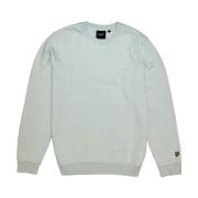 Broderet Crew Neck Sweatshirt Grøn