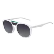 Hvid Unisex Solbriller Acetat Materiale