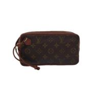 Pre-owned Canvas louis-vuitton-tasker