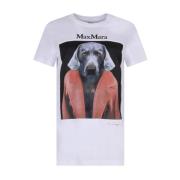 Hundetryk Bomulds T-shirt