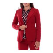 Slim Fit Enkeltknap Dame Blazer