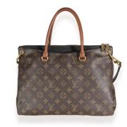 Pre-owned Canvas louis-vuitton-tasker