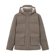 Mountain Grey Puffer Jacket