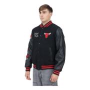 Chicago Bulls Bomberjakke Sort