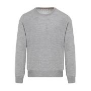 Luksuriøs Grå Sweater AW24