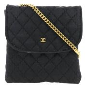 Pre-owned Satin chanel-tasker