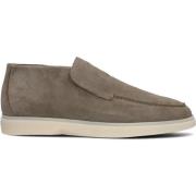 Grøn Ruskind Loafer Mid Stil